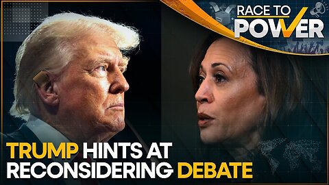 US Elections: Will Trump skip debate with Harris? | WION Race to Power