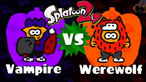 Splatoon 2 - Vampire VS Werewolf Splatfest Announced! (A Spooky Splatfest)