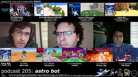 +11 004/004 010/013 001/007 podcast 205: astro bot