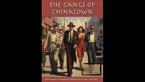 Gang Wars - Raymond 'Shrimp Boy' Chow (San Francisco, Chinatown)