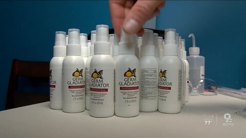 Body-sculpting clinic becomes hand sanitizer manufacturer