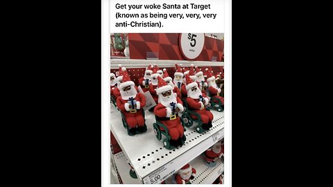 Target ROASTED For Selling Black Paraplegic SANTA CLAUS in Wokeness Gone Mad, Get Woke GO BROKE