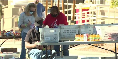 Las Vegas food drive for those in need