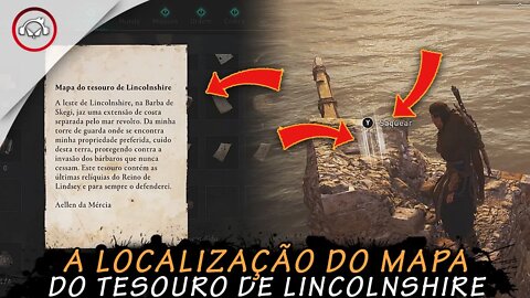 Assassin's creed valhalla, A Localização do mapa do tesouro de Lincolnshire | super dica PT-BR