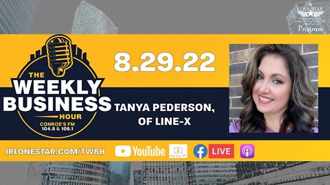 8.29.22 - Tanya Pederson, of Line-X - The Weekly Business Hour with Rick Schissler