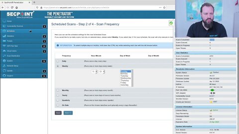 SecPoint Penetrator Export All Vulnerability Scans