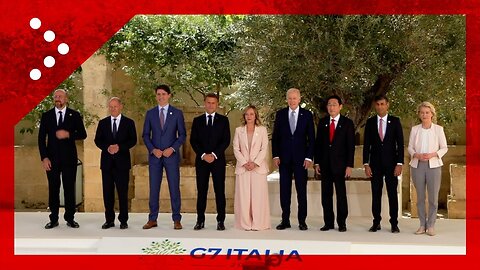 NOTIZIE DA MERDALIA-RIUNIONE DEL G7 dal 13 al 15 GIUGNO 2024 Lady Aspen Merdoni💩 accoglie i vari capi di Stato:BIden,Macron,Scholz,Trudeau,Sunak,Von Der Layen,Michel,Kishida più Zelensky e Papa Francesco