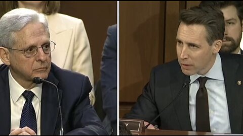 Josh Hawley Demands Answers from Merrick Garland!