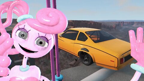 Mommy Long Legs vs Car | Poppy Playtime in BeamNG | Fatal Crash 5