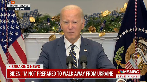 Biden: If GOP Don't Give Tens Of Billions To Ukraine…American Troops Will Have To Fight The Russians