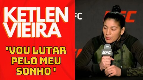 Ketlen Vieira vs Holly Holm - 'Vou estar lutando pelo meu sonho' | UFC Vegas 55