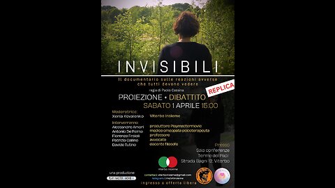 Invisibili (Viterbo) dibattito - parte 4 - Fiorenzo FRAIOLI