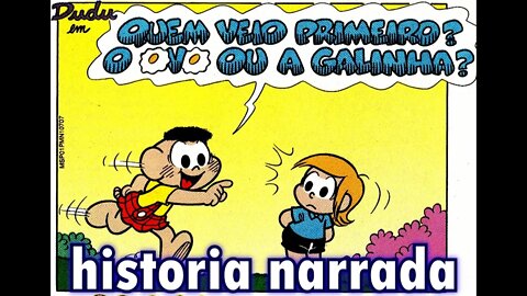 Dudu em-Quem veio primeiro, o ovo ou a galinha? | Gibis do Rapha