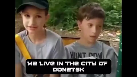 Realities of life in Donetsk for the children constantly under Ukrainian shelling