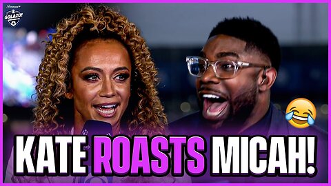 This is the HARDEST Kate Abdo roast on Micah Richards ever 😂🔥 #cbssportsgolazo