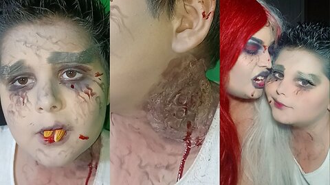 Little vampire makup tutorial