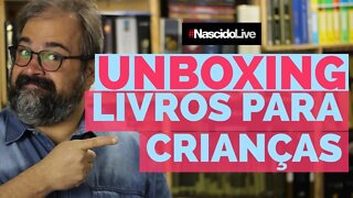 UNBOXING: LIVROS PARA CRIANÇAS