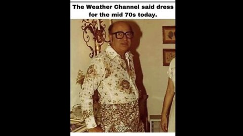 #320 THE WEATHER CHANNEL SAID DRESS FOR THE MID 70'S LIVE FROM THE PROC 03.25.22