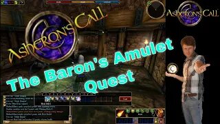 Just Playing Asheron's Call | Newbie Mage Pt3 The Baron's Amulet | Seedsow Shard | With Chat