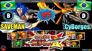 Samurai Shodown II (SAVEMAN Vs. .CyBorges.) [Brazil Vs. Brazil]