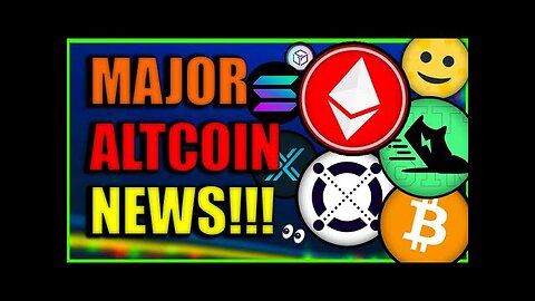 OMG!!! MAJOR ALTCOIN PUMP!!! Bitcoin & Ethereum Soar! Crypto News