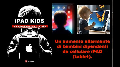 Un aumento allarmante di bambini dipendenti da cellulare e tablet