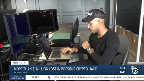 More than a $1 million drained from San Diego man's crypto account