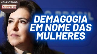 Simone Tebet vai cumprir o papel de Marina Silva | Momentos