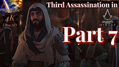 Basim's Quest to Unmask Corruption Let's Play Assassin's Creed Mirage Chapter 3 Blind Playthrough