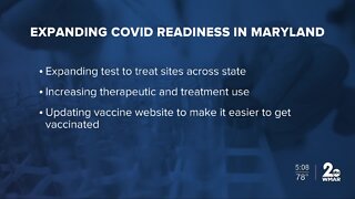 Gov. Hogan expands Covid readiness in Maryland