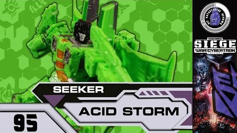 Transformers: Siege SEEKER ACID STORM [Voyager, 2019] | Kit Reviews #95