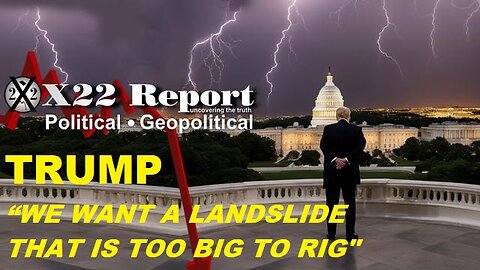 TRUMP “WE WANT A LANDSLIDE THAT IS TOO BIG TO RIG