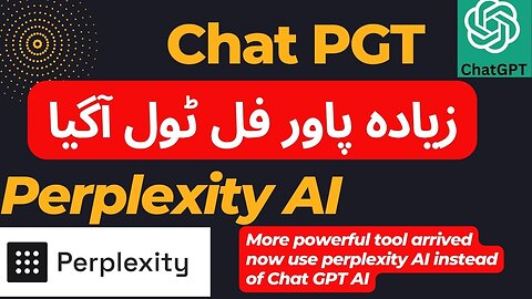 More Powerful tool than Chat GPT | Forget ChatGPT | use new Updated Perplexity AI | in Urdu / Hindi