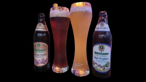 Weissbier new double Hohenthanner Hefe - Weißbier 5.6% ABV & Kellerbier Dunkel 5.7% ABV