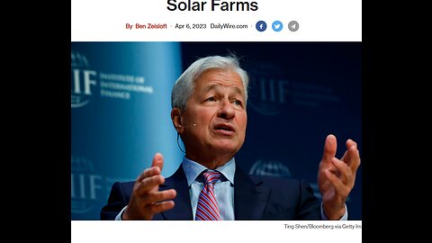 TYRANNY FOR CLIMATE - JAMIE DIMON - A BANKER SAYS WE COULD TAKE PROPERTY TO SOLVE CLIMATE