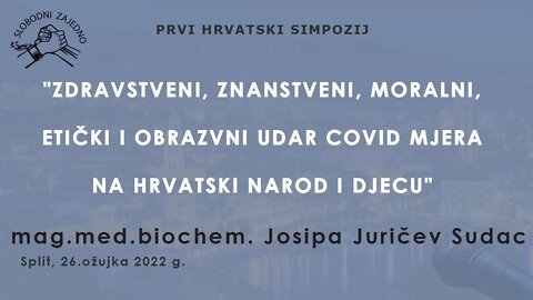 Izlaganje - mag. med. biochem. Josipa Juričev Sudac