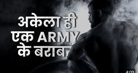 One Man Army | Motivational Video