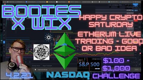 Live Ethereum Trading - Plus new Social Medias - ETH GOING TO $2130