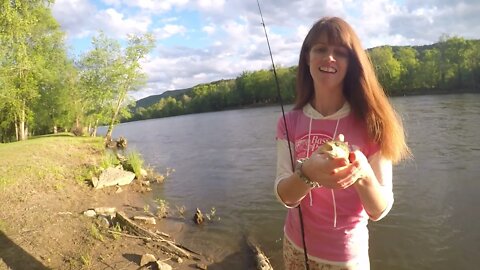 Sarah's smallmouth....