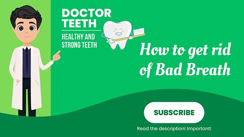 How to get rid of Bad Breath | Halitosis Cure | Bad breath - Link in description