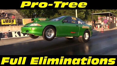 Pro Tree Bracket ELIMINATIONS Outlaw Drag Racing at Kil Kare