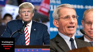 Trump Rips Fauci & Biden In Speech