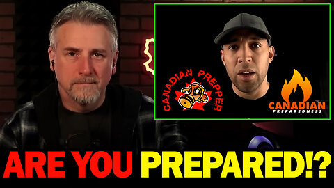 Rod interviews emergency preparedness & survival specialist @CanadianPrepper 🍁