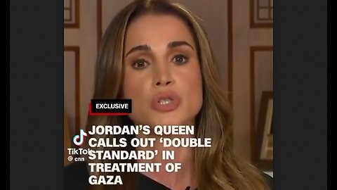 Queen of Jordan BLASTS Zionist hypocrisy