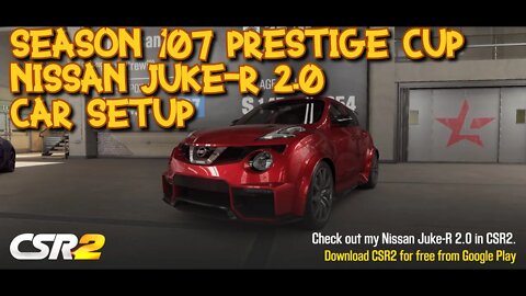 LET'S RACE the SEASON 107 PRESTIGE CUP with the NISSAN JUKE-R 2.0