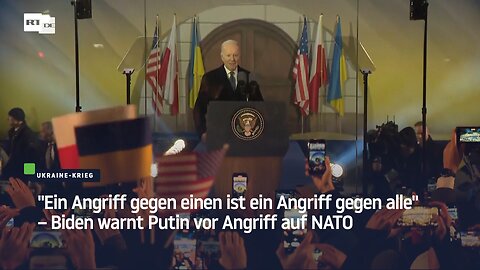 "Ein Angriff gegen einen ist ein Angriff gegen alle" – Biden warnt Putin vor Angriff auf NATO