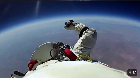 Jumping from Space!Read Bull Space Dive - BBC