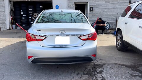 I FOUND THE REAR BUMPER & PUT TOGETHER THE HYUNDAI FROM COPART! *LINED UP PERFECTLY*