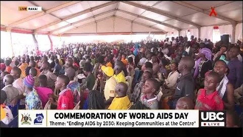 LIVE: MUSEVENI GRACES THE WORLD AIDS DAY COMMEMORATION | 1ST DECEMBER 2023