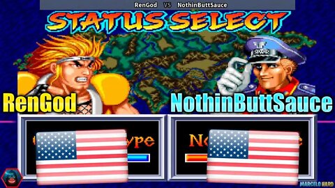 World Heroes 2 Jet (RenGod Vs. NothinButtSauce) [U.S.A. Vs. U.S.A.]